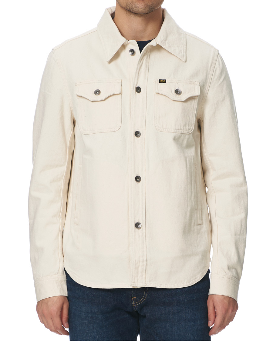 Herren | Jacken | Tiger of Sweden Jeans | Get Organic Cotton Denim Jacket Off White