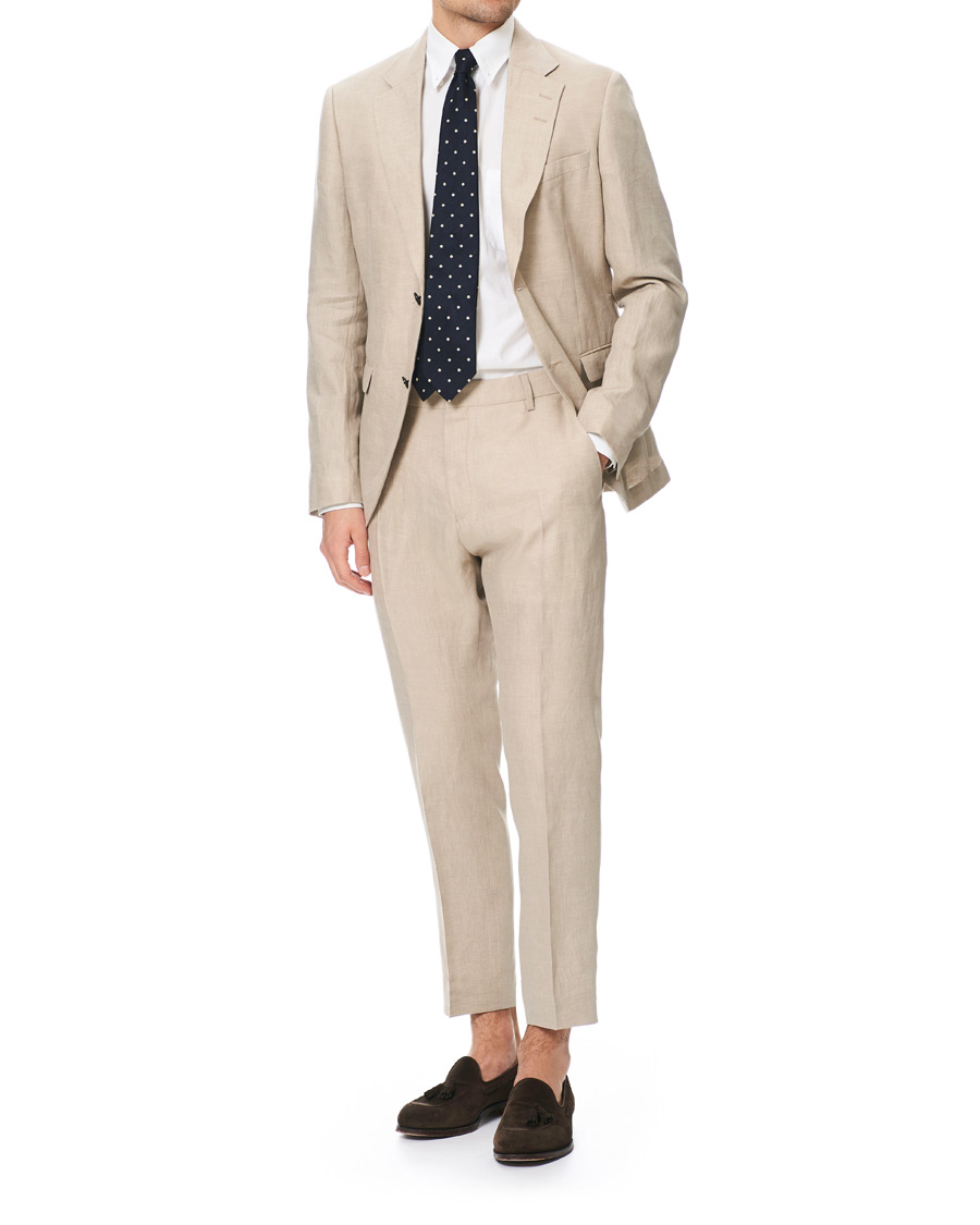 Herren | Sakkos | Tiger of Sweden | Jamonte Linen Suit Blazer Irish Cream