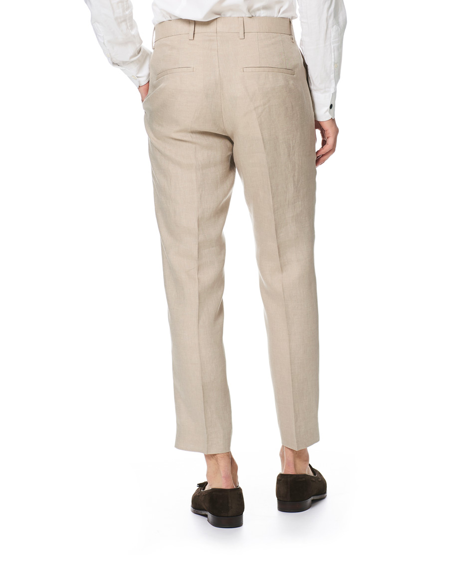 Herren | Hosen | Tiger of Sweden | Cone Linen Suit Trousers Irish Cream