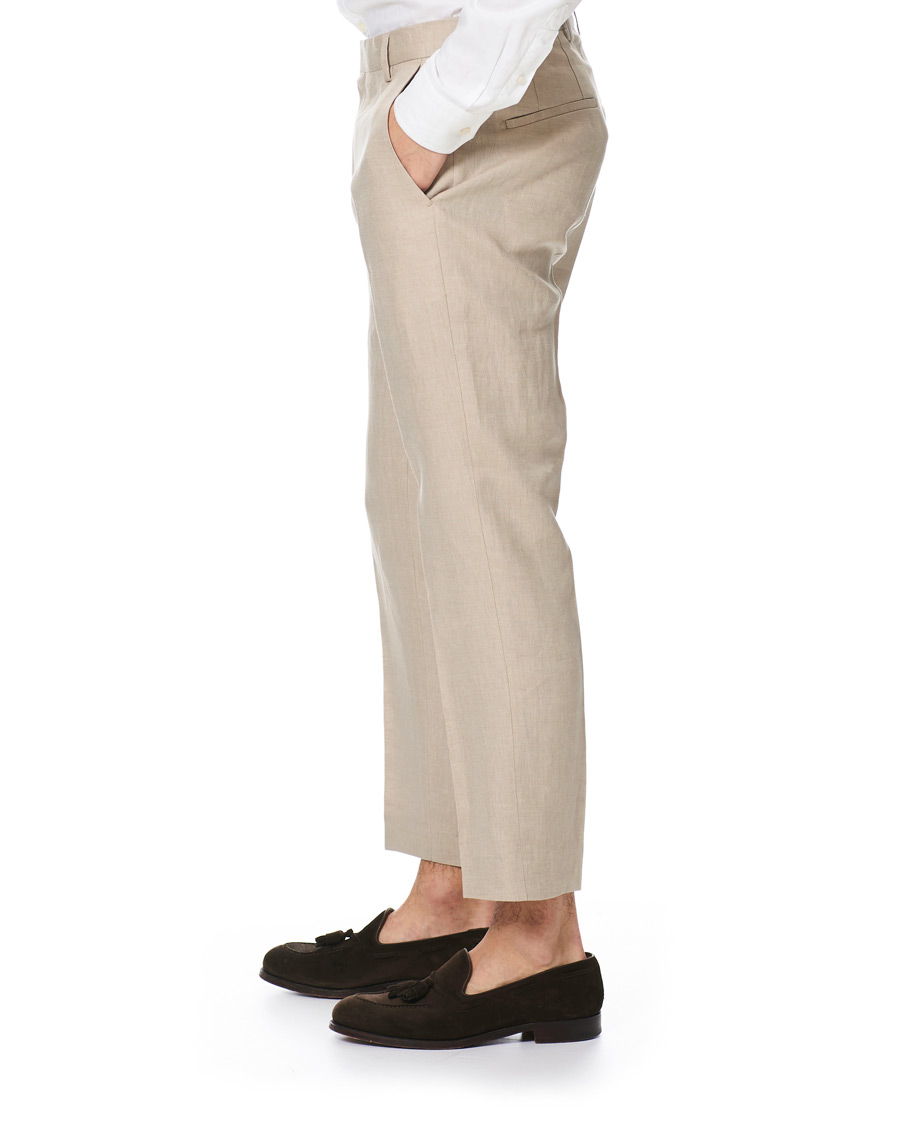 Herren | Hosen | Tiger of Sweden | Cone Linen Suit Trousers Irish Cream