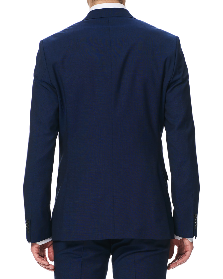 Herren | Sakkos | Tiger of Sweden | Jamonte Wool Suit Blazer Deep Ocean Blue