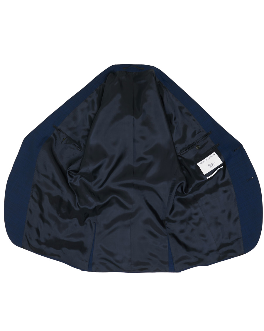 Herren | Sakkos | Tiger of Sweden | Jamonte Wool Suit Blazer Deep Ocean Blue