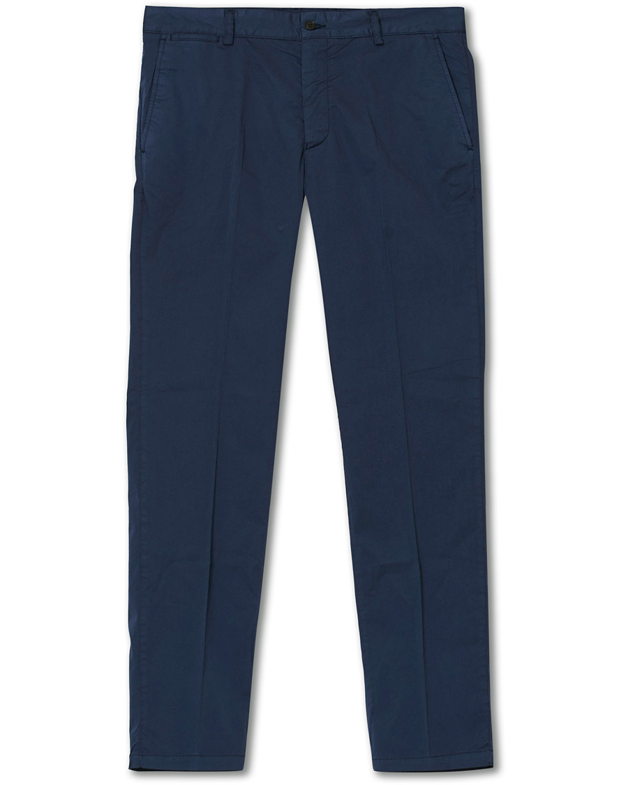 Herren | Hosen | Tiger of Sweden | Truman Satin Chinos Navy