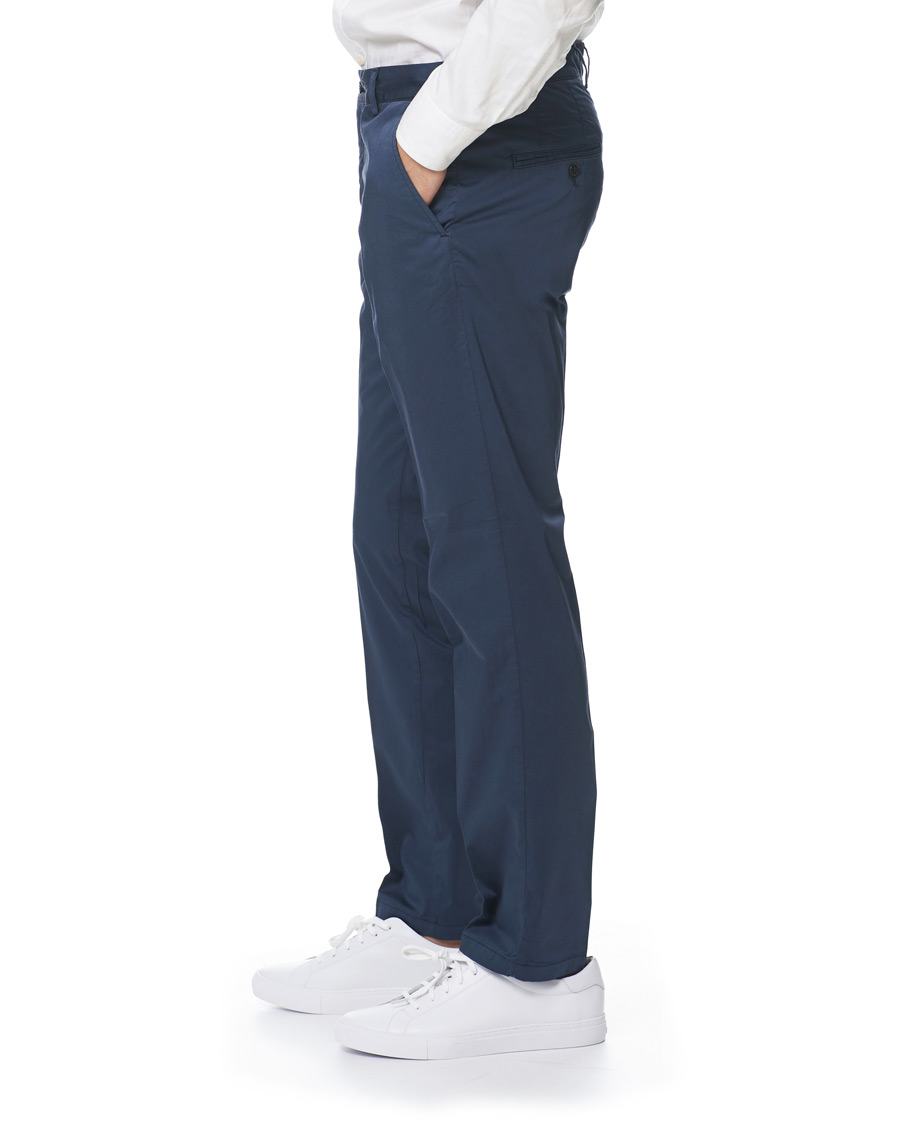Herren | Hosen | Tiger of Sweden | Truman Satin Chinos Navy