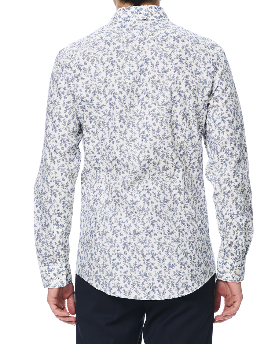 Herren | Hemden | Tiger of Sweden | Ferene Printed Flower Shirt White