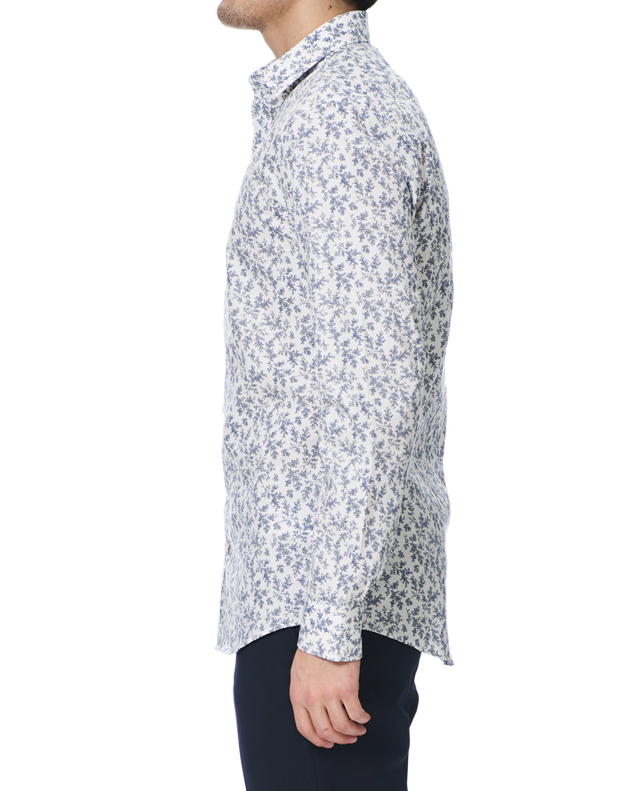 Herren | Hemden | Tiger of Sweden | Ferene Printed Flower Shirt White
