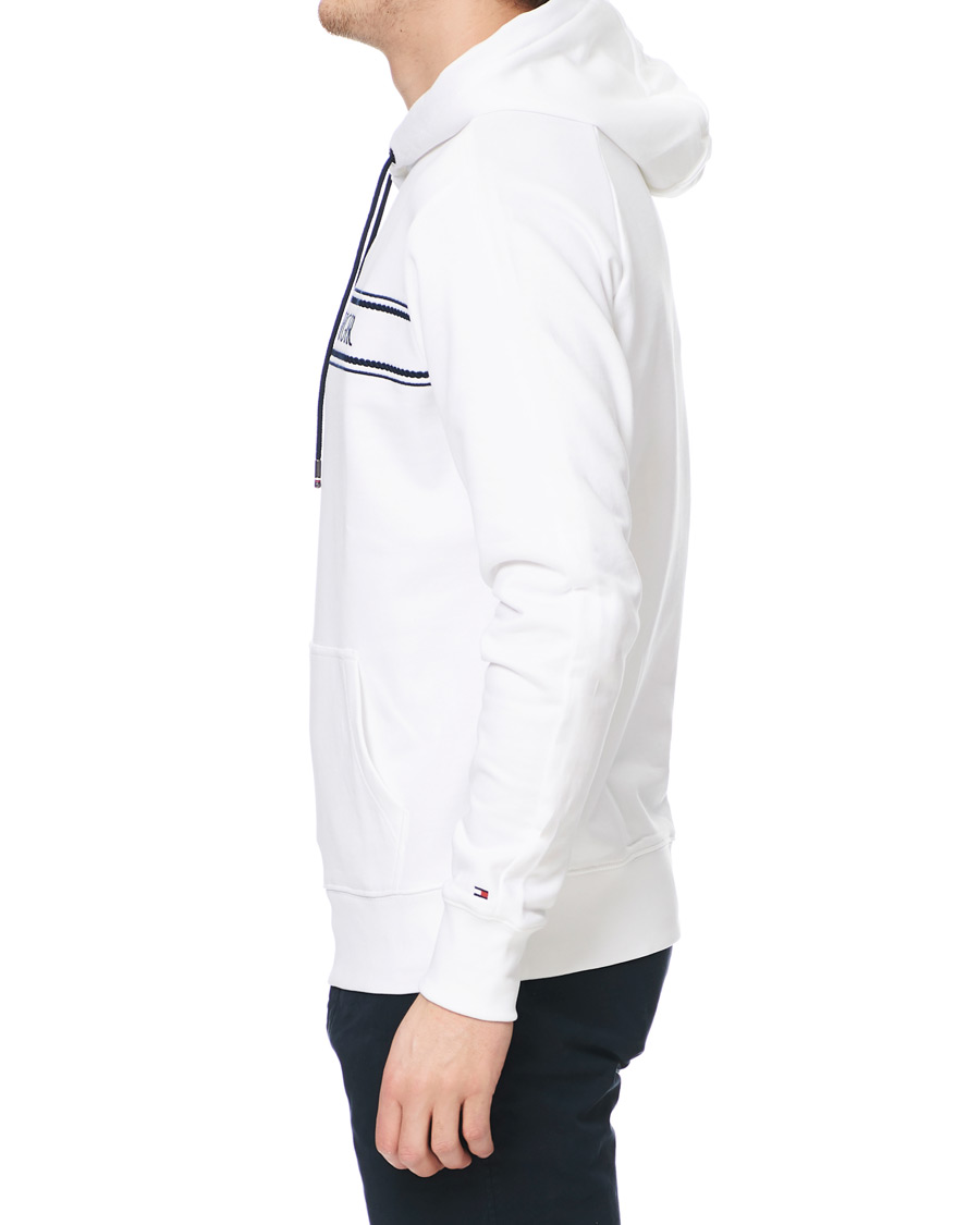 Herren | Pullover | Tommy Hilfiger | Artwork Hoodie White