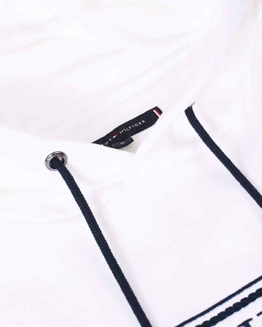 Herren | Pullover | Tommy Hilfiger | Artwork Hoodie White