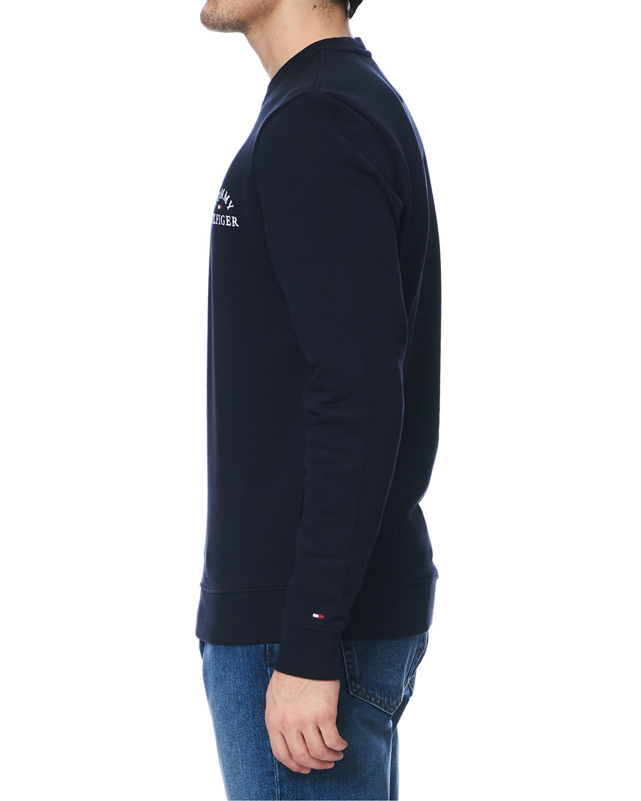 Herren | Pullover | Tommy Hilfiger | Embroidered Crew Neck Sweatshirt Desert Sky