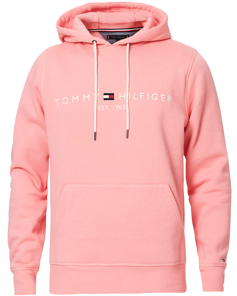 Herren | Pullover | Tommy Hilfiger | Logo Hoodie Pink Grapefruit