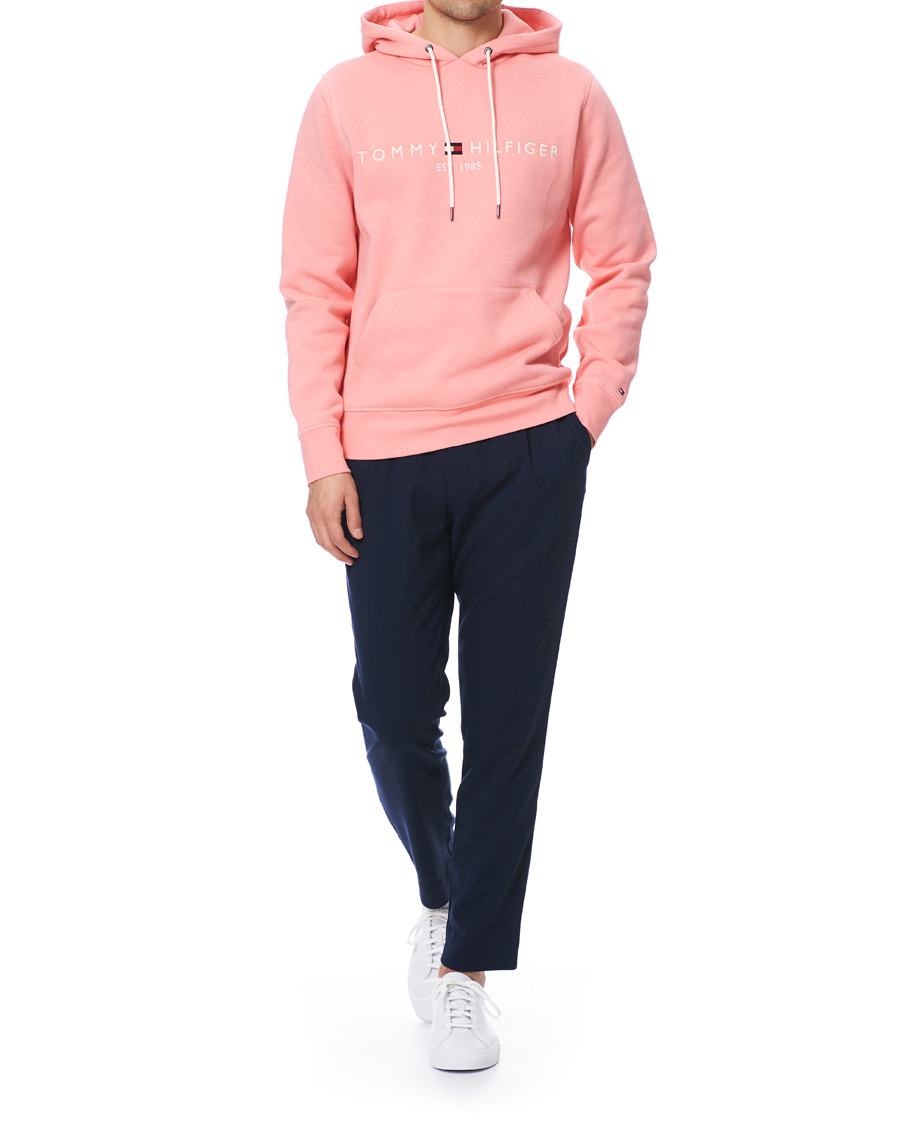 Herren | Pullover | Tommy Hilfiger | Logo Hoodie Pink Grapefruit