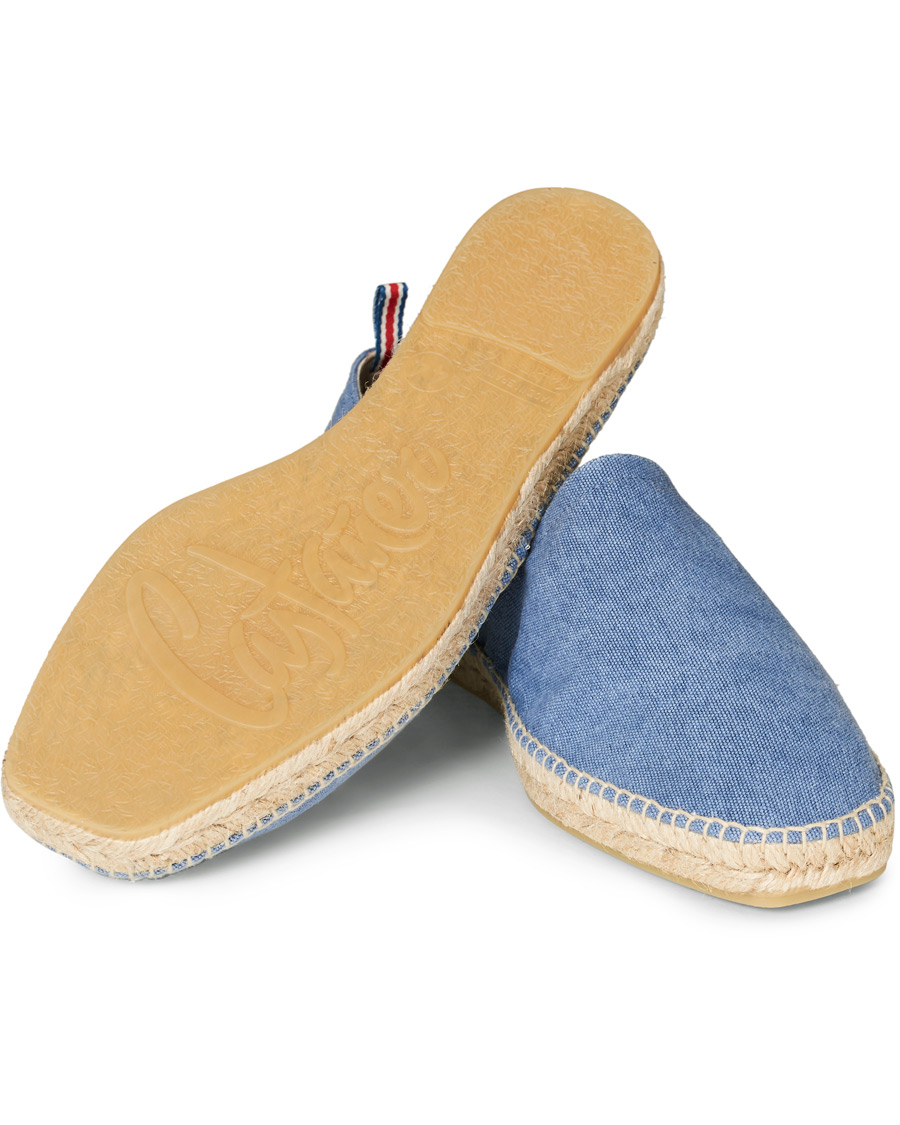 Herren | Castañer Pablo Washed Canvas Espadrilles Jeans Claro | Castañer | Pablo Washed Canvas Espadrilles Jeans Claro