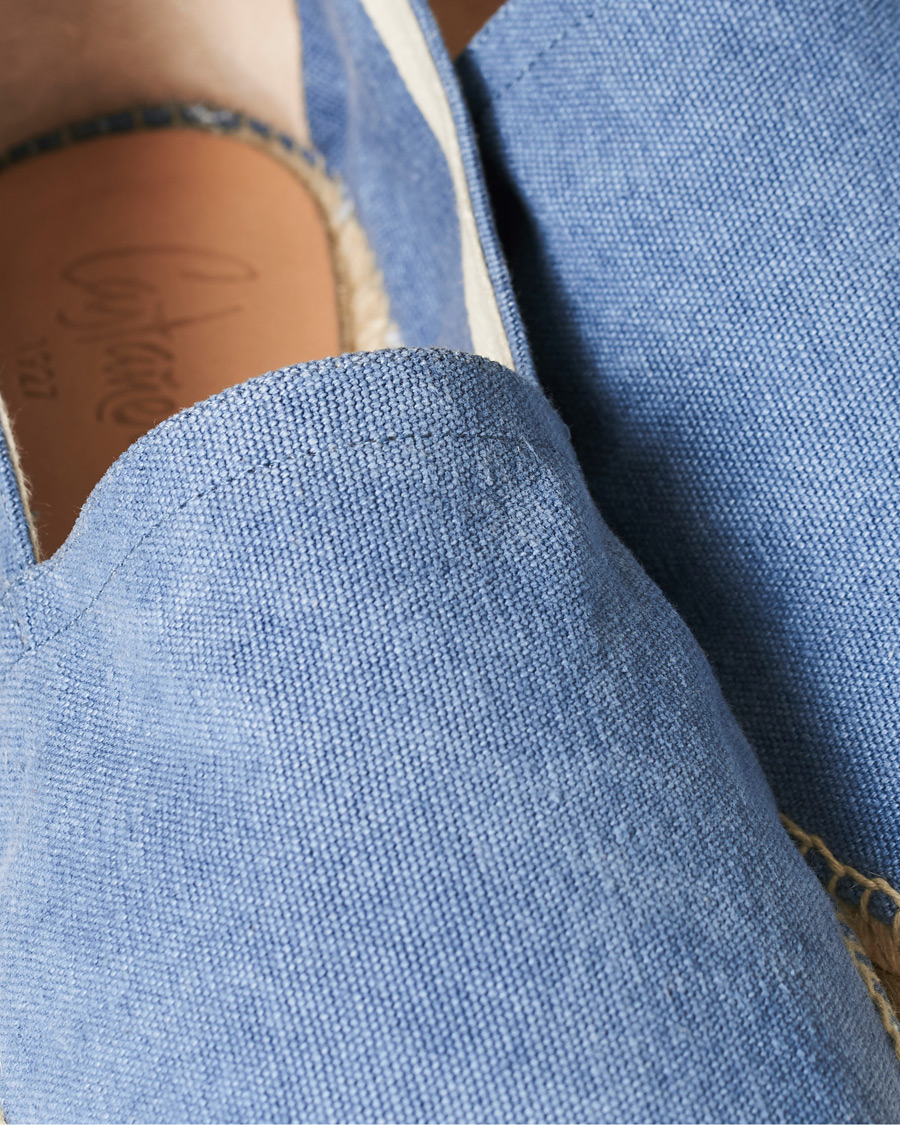 Herren | Castañer Pablo Washed Canvas Espadrilles Jeans Claro | Castañer | Pablo Washed Canvas Espadrilles Jeans Claro