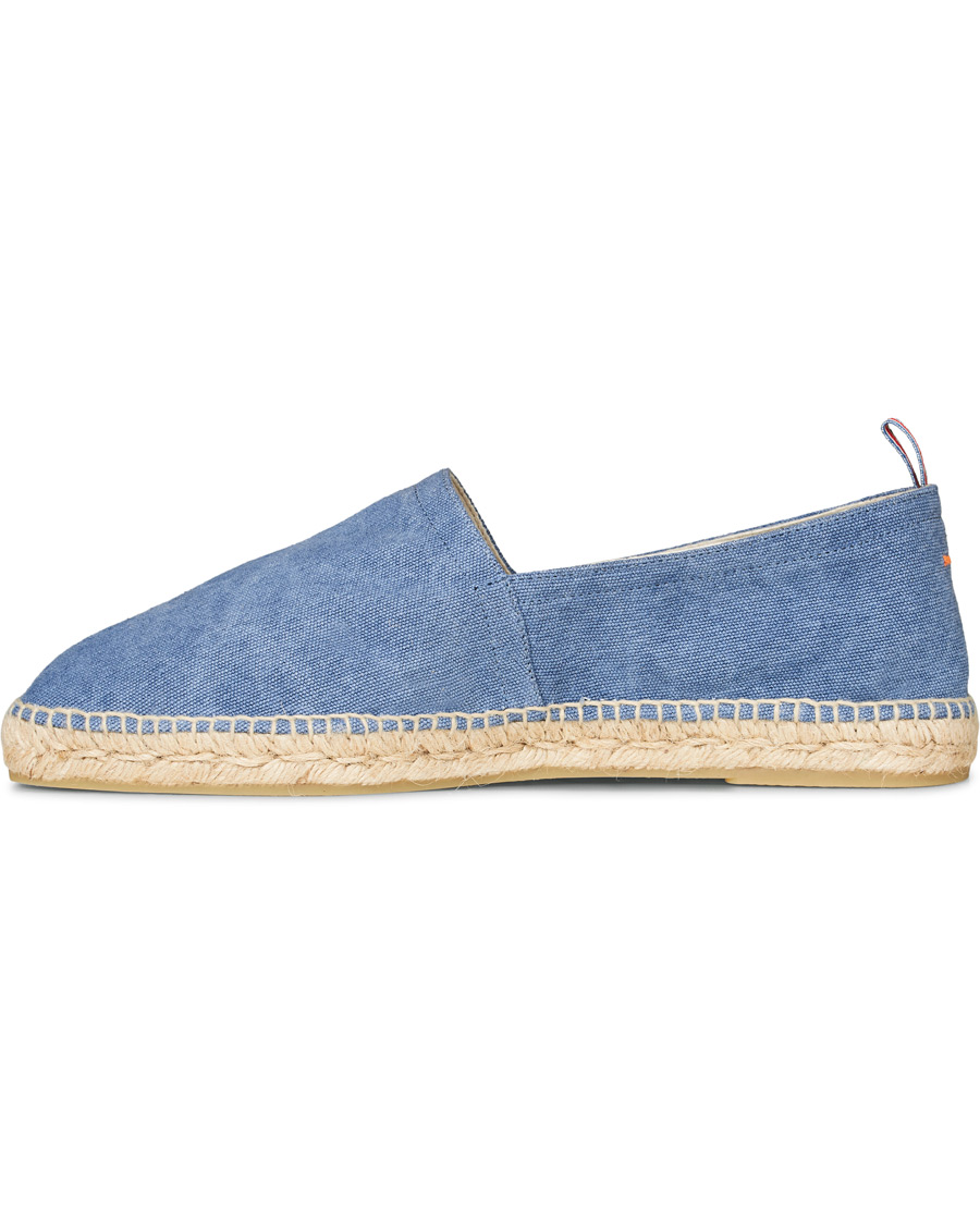 Herren | Castañer Pablo Washed Canvas Espadrilles Jeans Claro | Castañer | Pablo Washed Canvas Espadrilles Jeans Claro