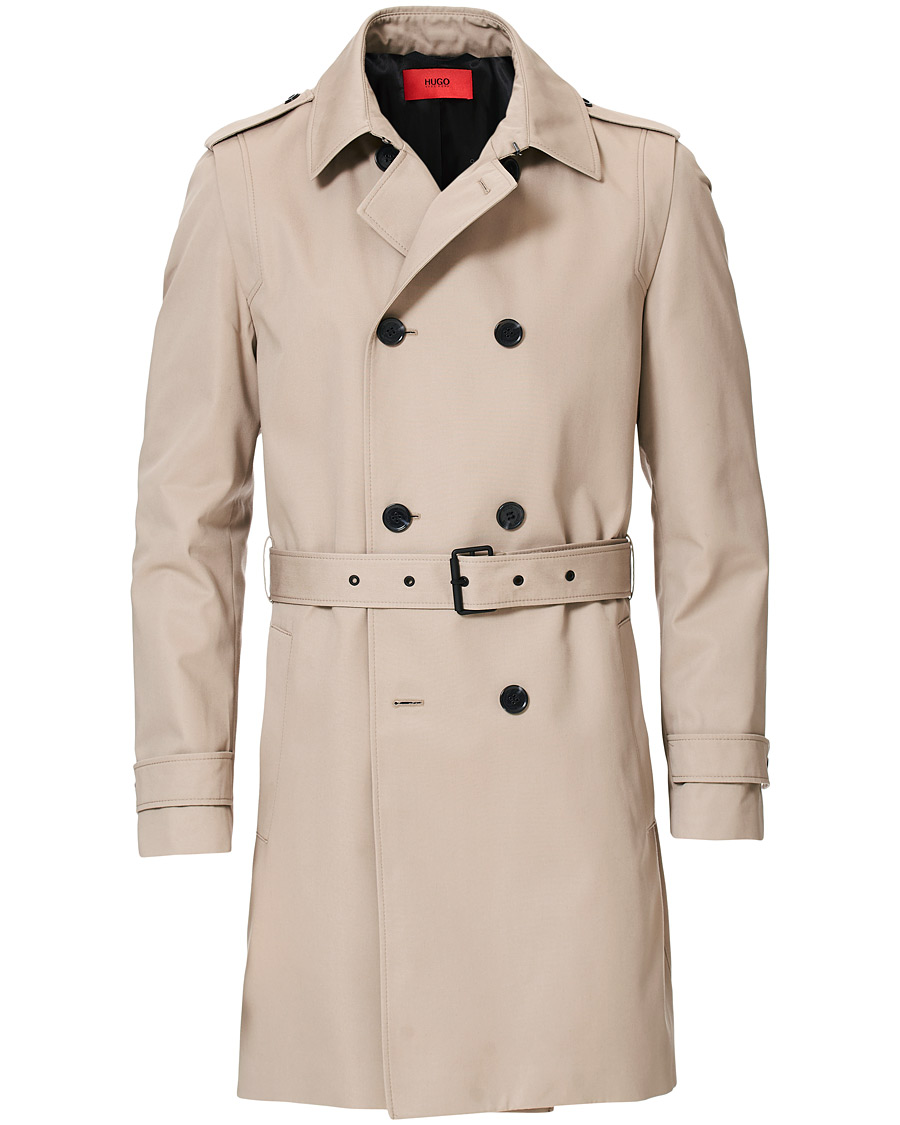 Herren | Jacken | HUGO | Marden Trenchcoat Beige
