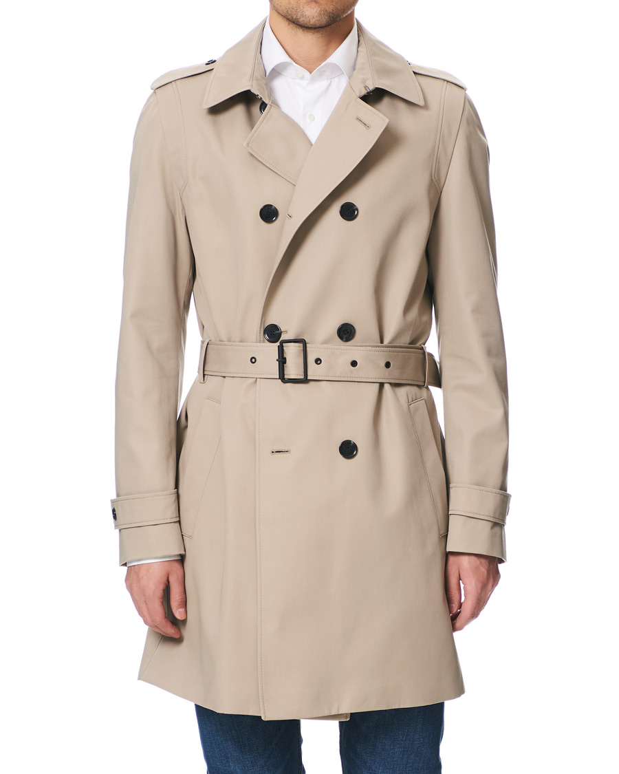 Herren | Jacken | HUGO | Marden Trenchcoat Beige