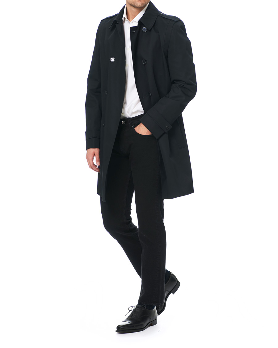 Herren | Jacken | HUGO | Marden Trenchcoat Black
