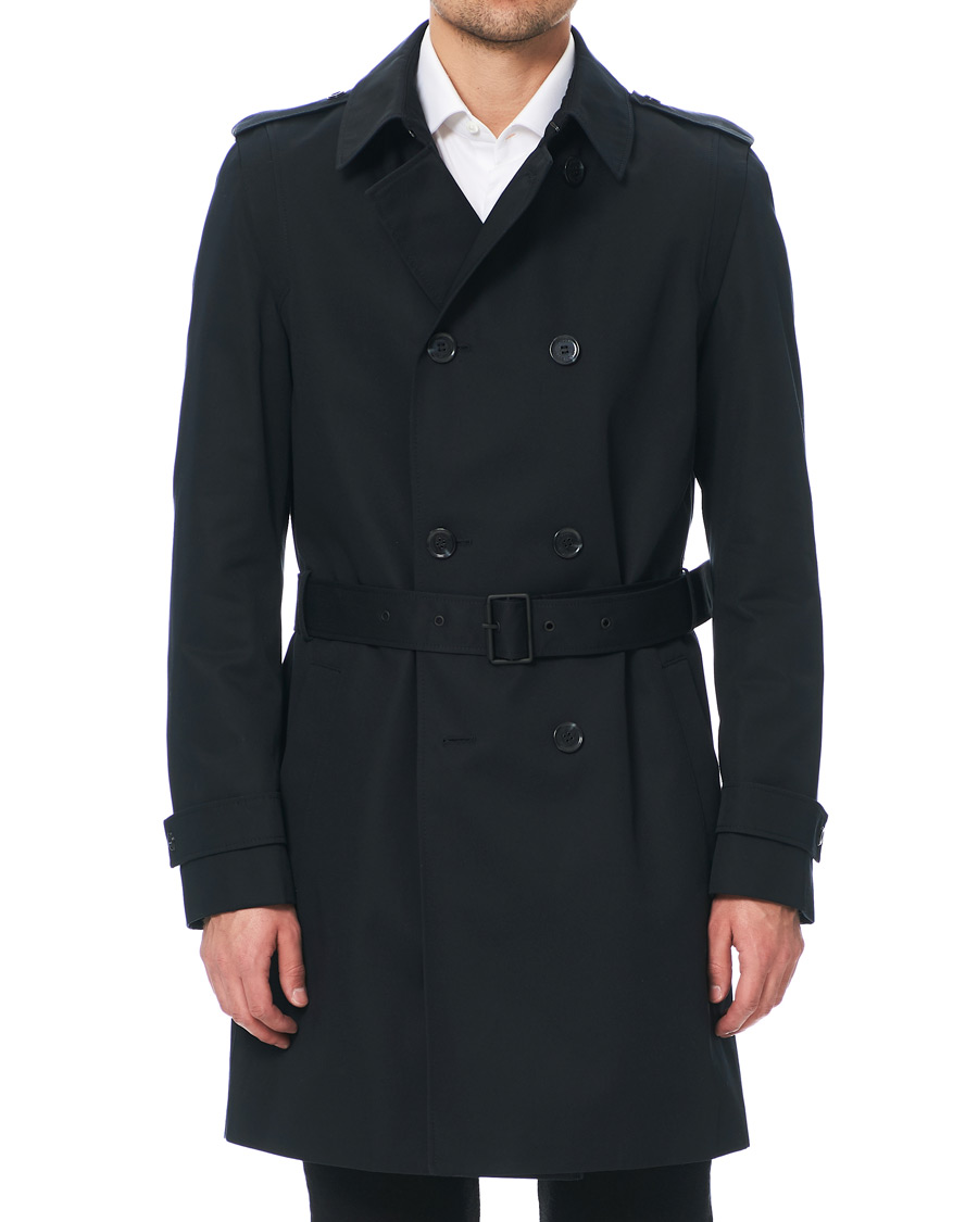 Herren | Jacken | HUGO | Marden Trenchcoat Black