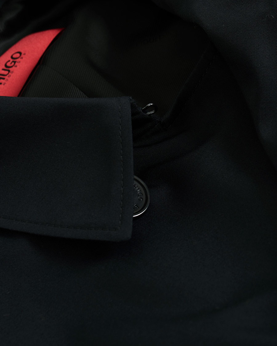 Herren | Jacken | HUGO | Marden Trenchcoat Black