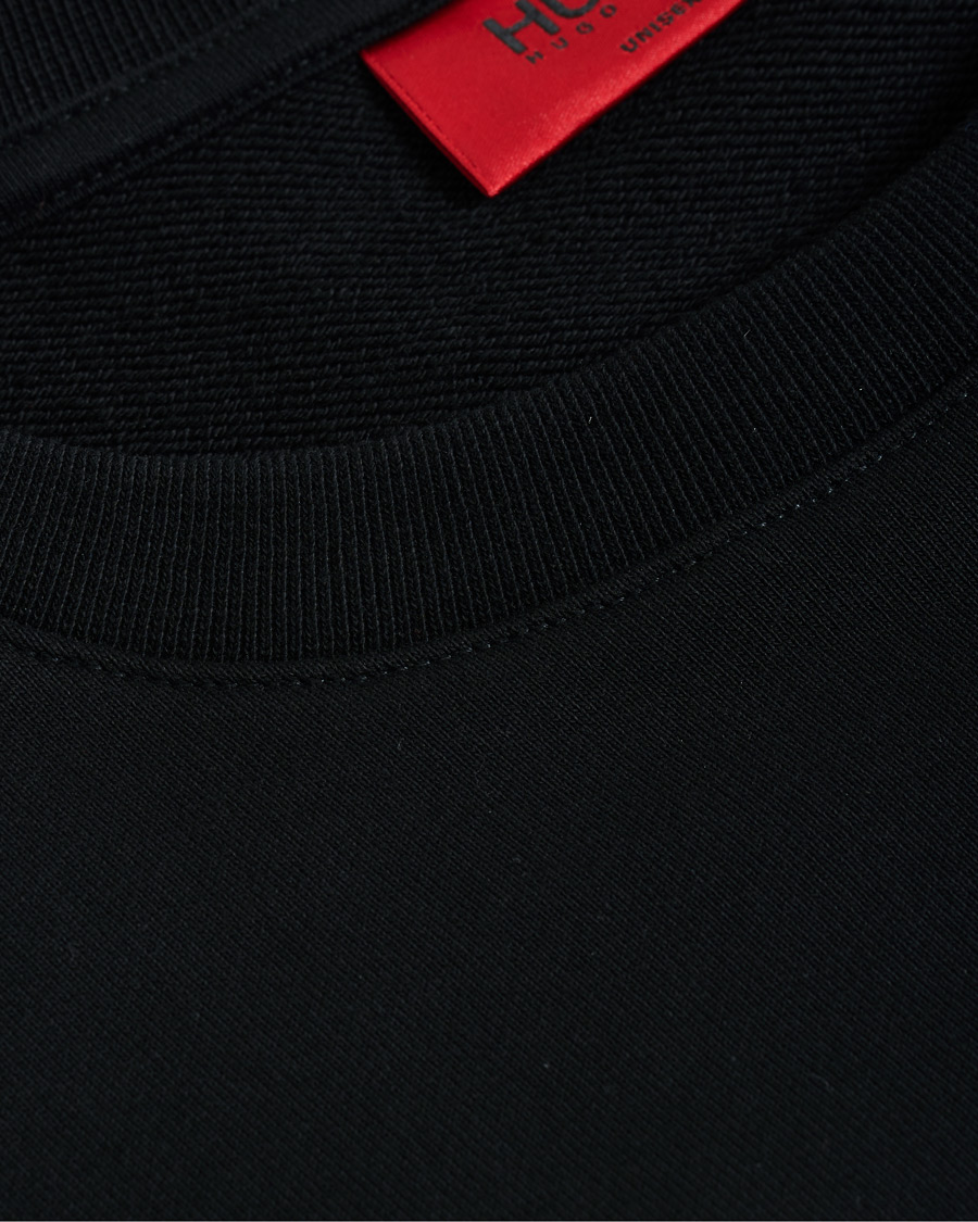 Herren | Pullover | HUGO | Deroes Printed Sweatshirt Black
