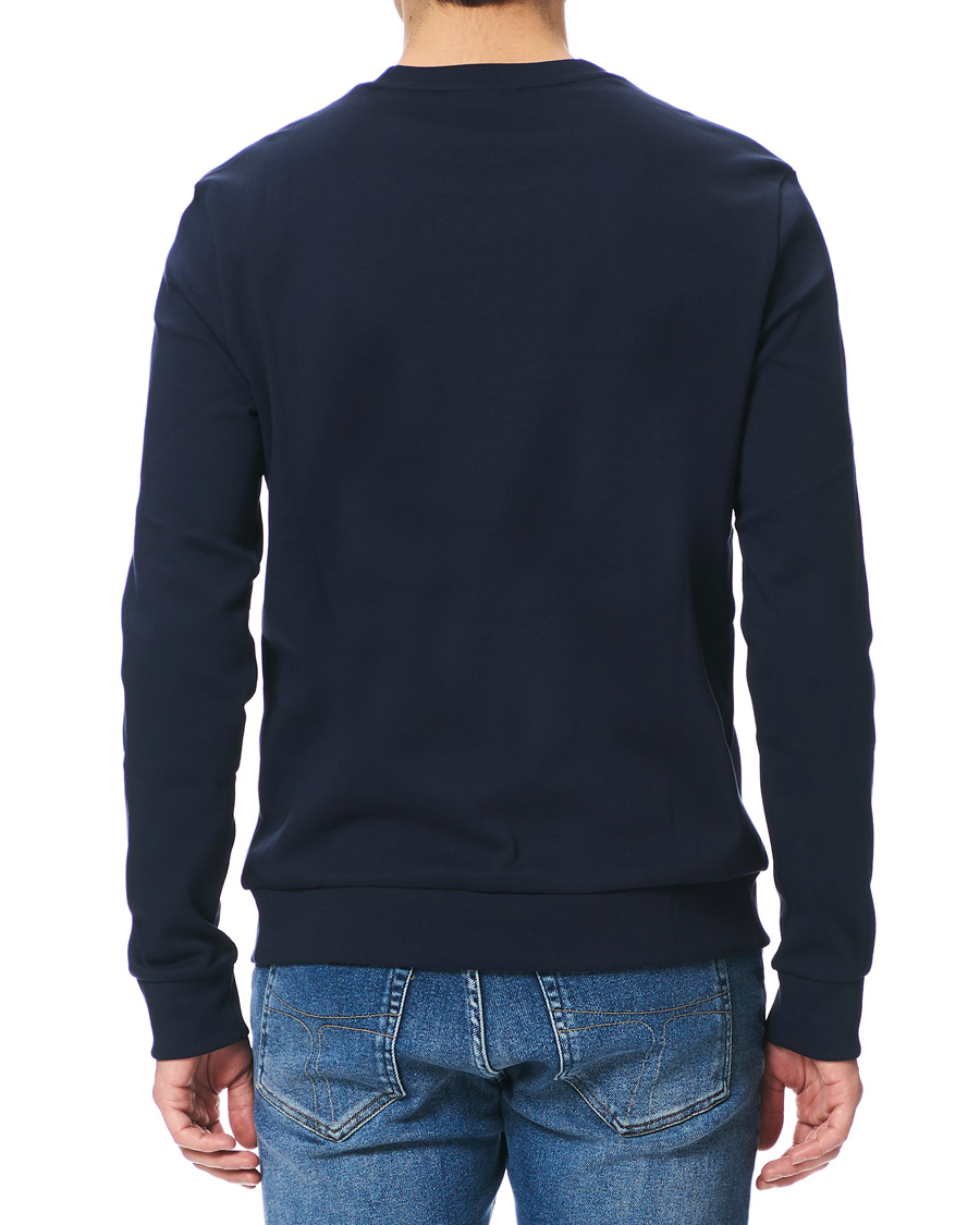 Herren | Pullover | HUGO | Dicago Crew Neck Logo Sweatshirt Dark Blue