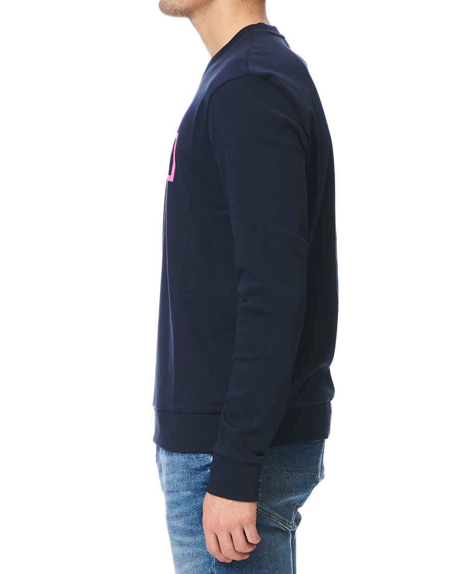 Herren | Pullover | HUGO | Dicago Crew Neck Logo Sweatshirt Dark Blue