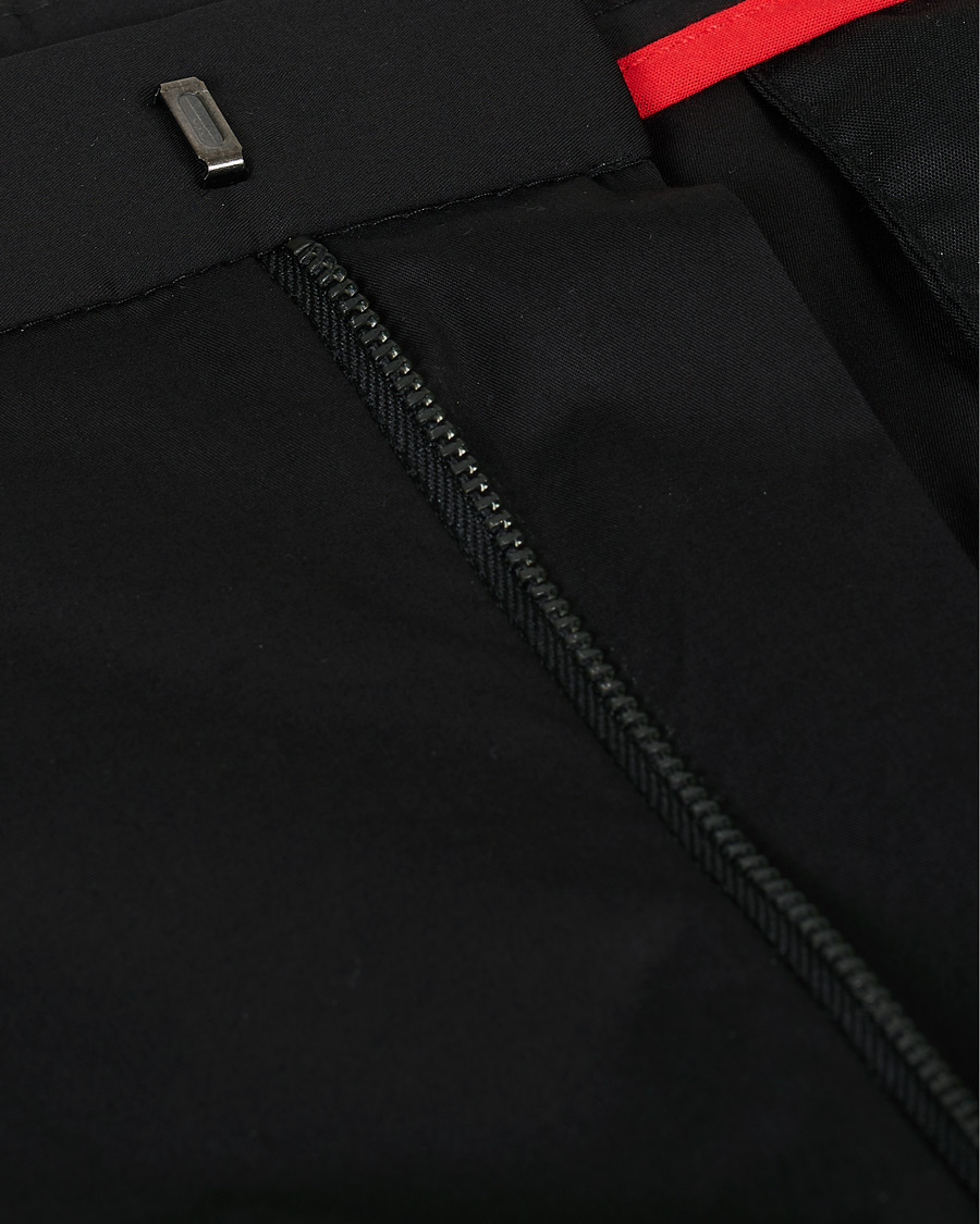 Herren | Hosen | HUGO | Gadu Pleated Stretch Pants Black