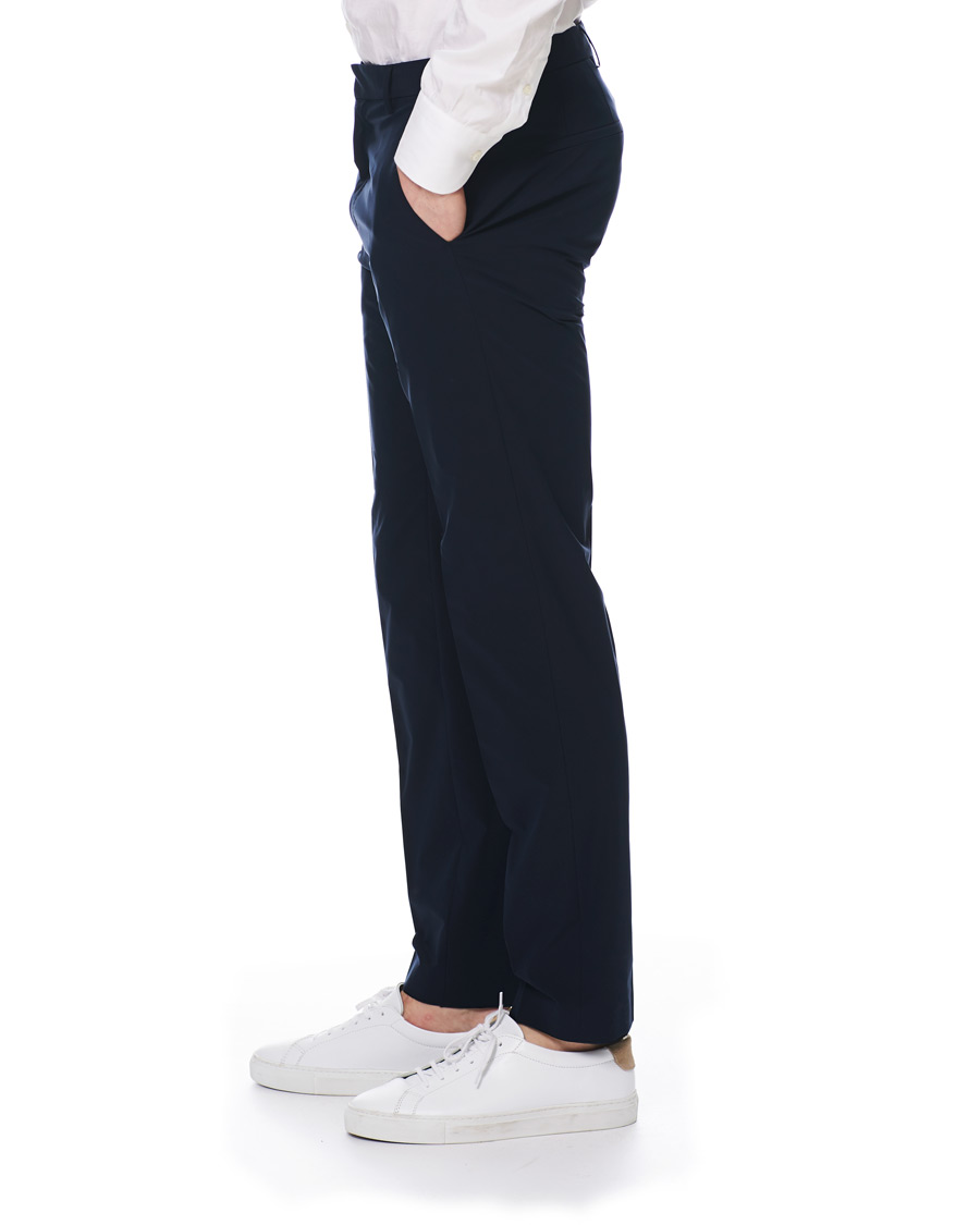 Herren | Hosen | BOSS BLACK | BOSS Barnes Travel Garment Stretch Tailoring Trousers Navy