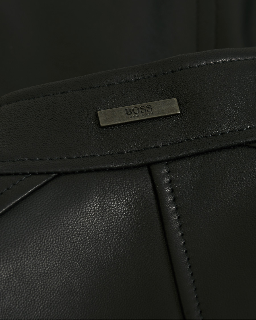 Herren | Jacken | BOSS BLACK | BOSS Nidan Leather Jacket Black