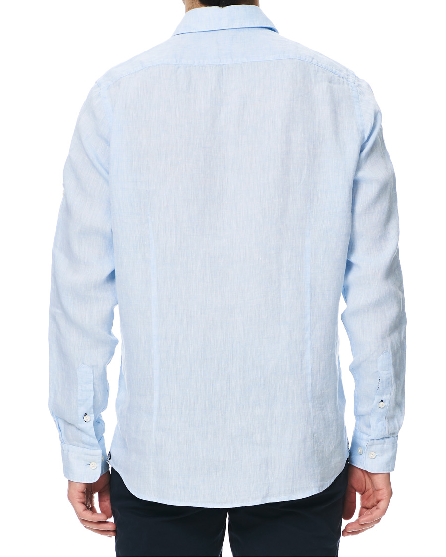 Herren | Hemden | BOSS BLACK | BOSS Lukas Linen Shirt Light Blue