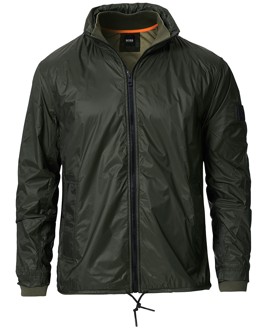Herren | Jacken | BOSS ORANGE | BOSS Casual Zrock Featherweight Nylon Jacket Dark Green