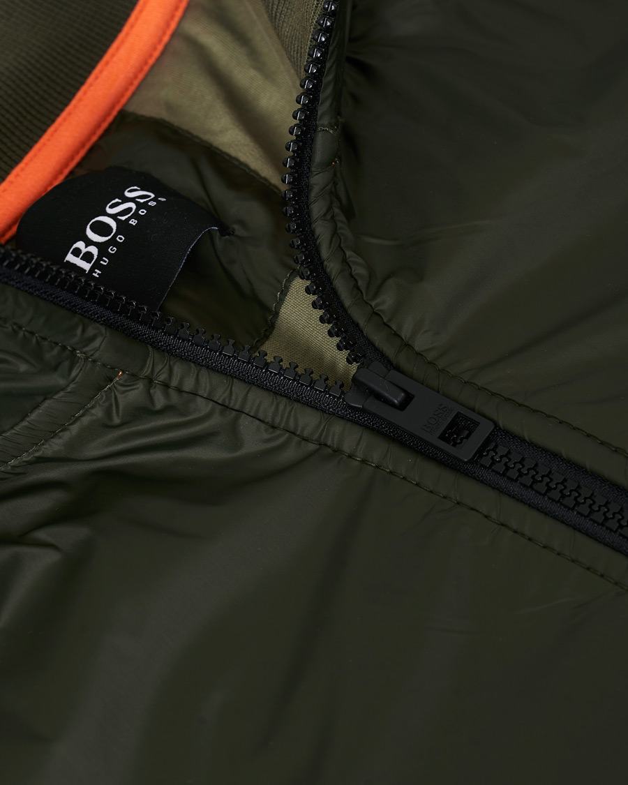 Herren | Jacken | BOSS ORANGE | BOSS Casual Zrock Featherweight Nylon Jacket Dark Green