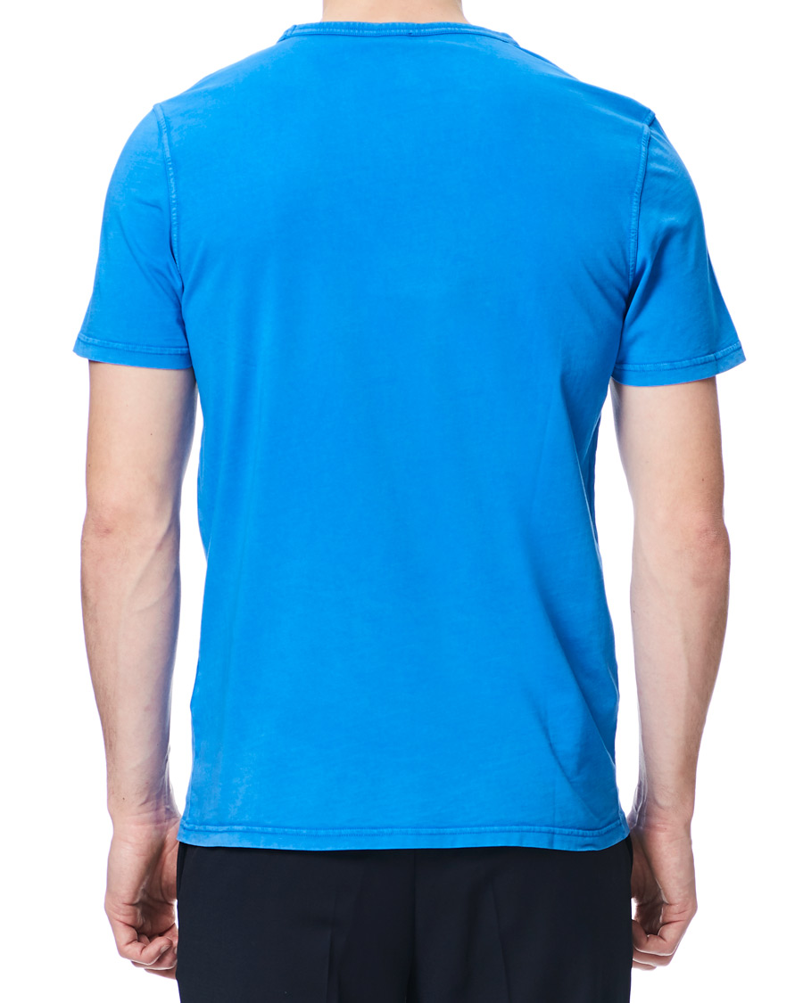 Herren | T-Shirts | BOSS ORANGE | BOSS Casual Tokks Garment Dyed Tee Light Blue