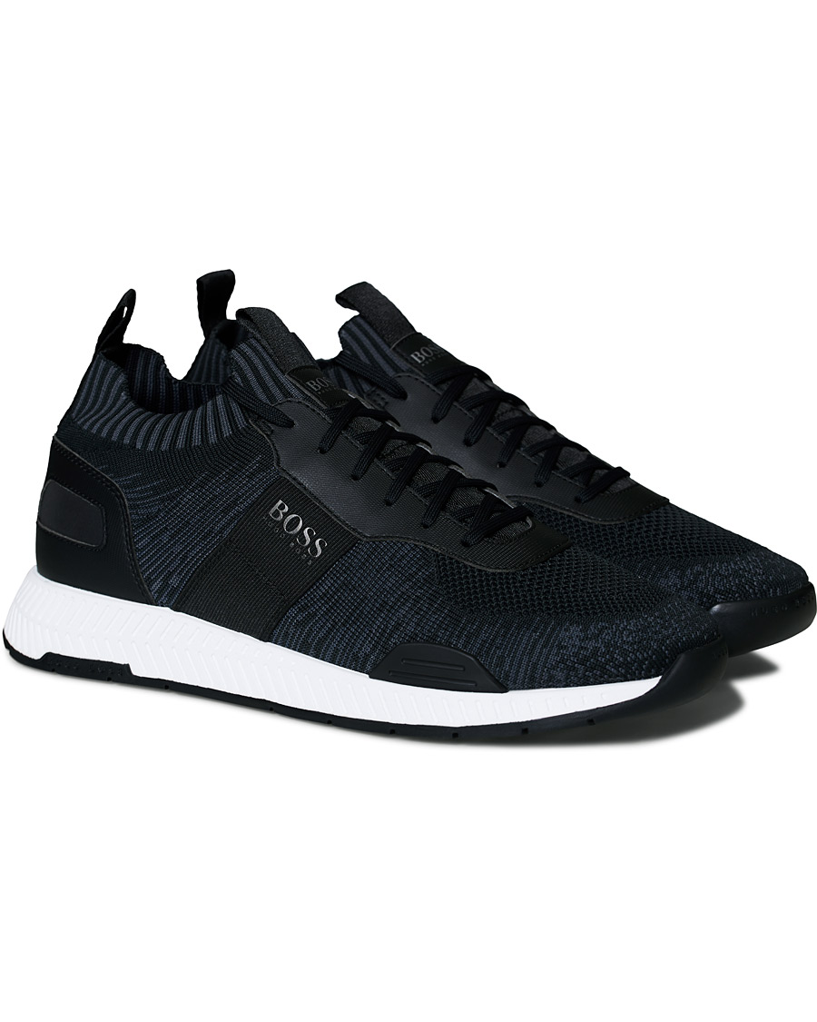Herren | BOSS Titanium Running Sneaker Black | BOSS BLACK | BOSS Titanium Running Sneaker Black