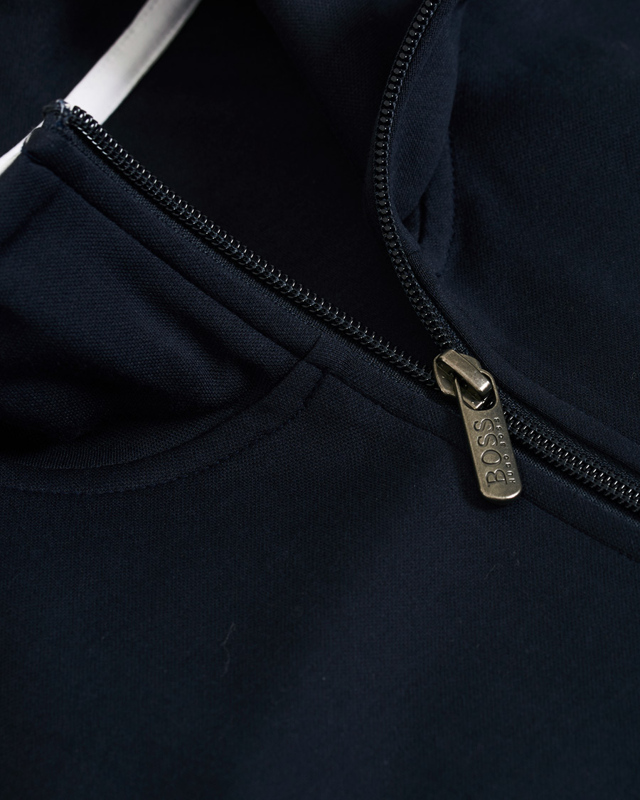 Herren | Pullover | BOSS BLACK | BOSS Tracksuit Full-Zip Jacket Navy