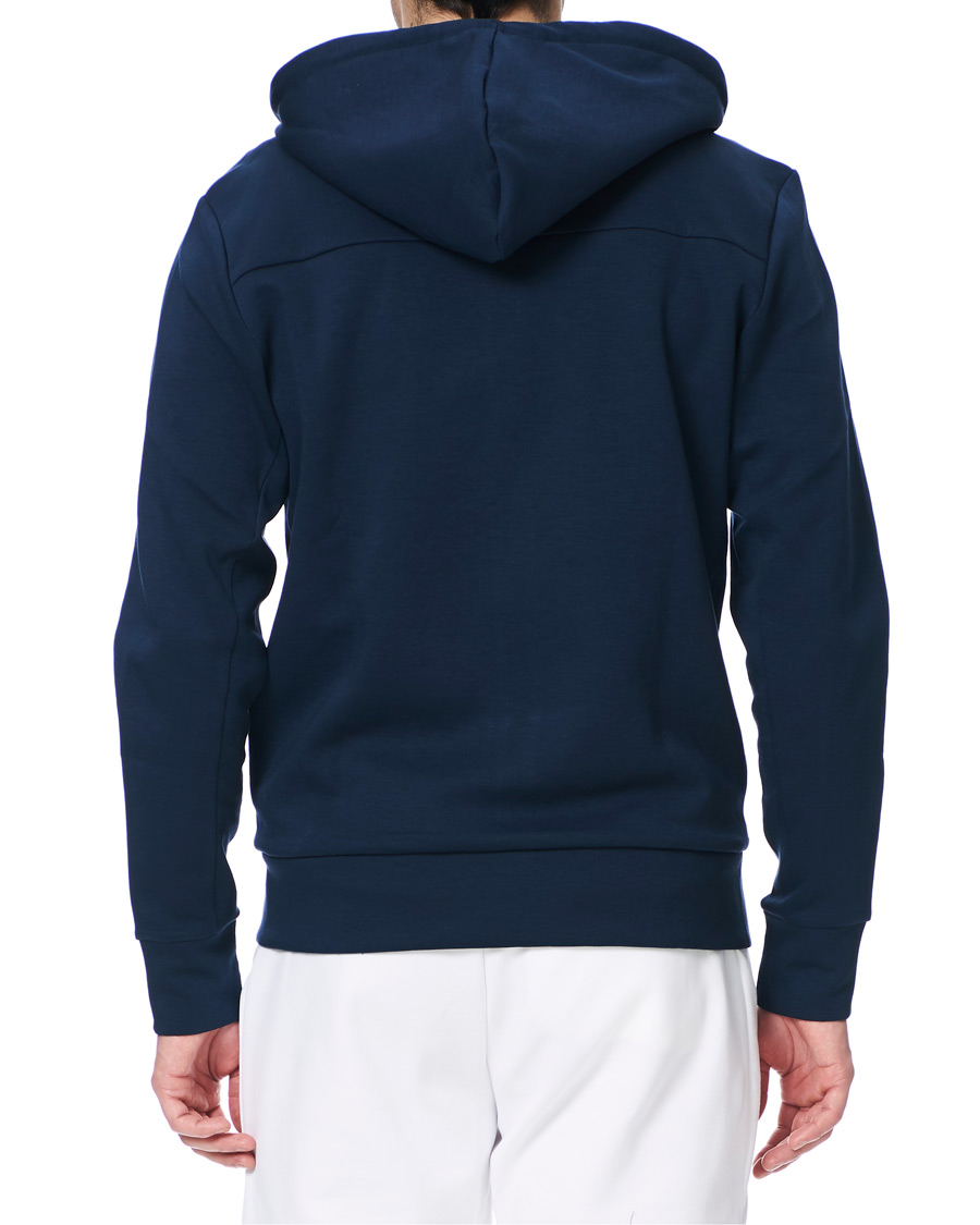 Herren | Pullover | BOSS GREEN | BOSS Athleisure Saggy Circle Full-Zip Hoodie Navy/Rosé Gold
