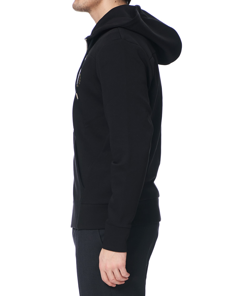 Herren | Pullover | BOSS GREEN | BOSS Athleisure Saggy Circle Full-Zip Hoodie Black/Gold