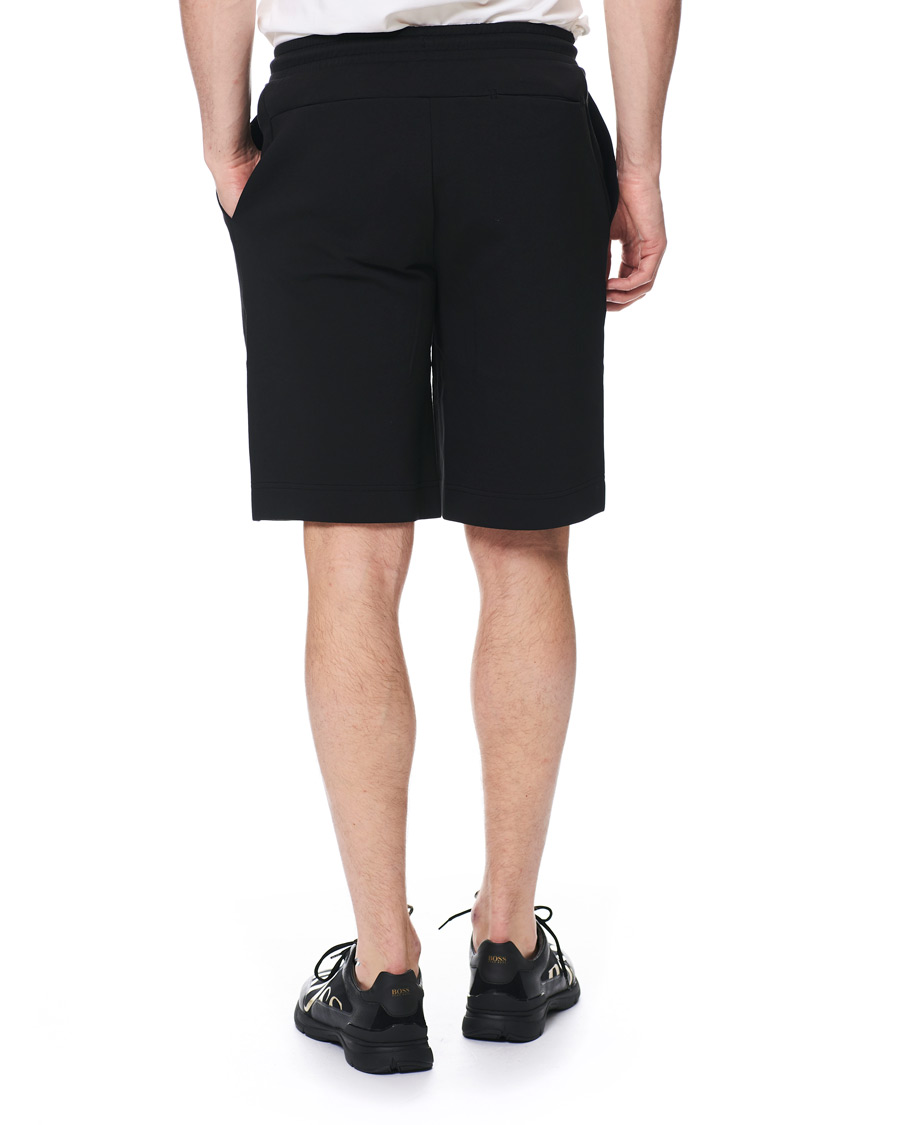 Herren | Shorts | BOSS GREEN | BOSS Athleisure Halboa Circle Shorts Black/Gold