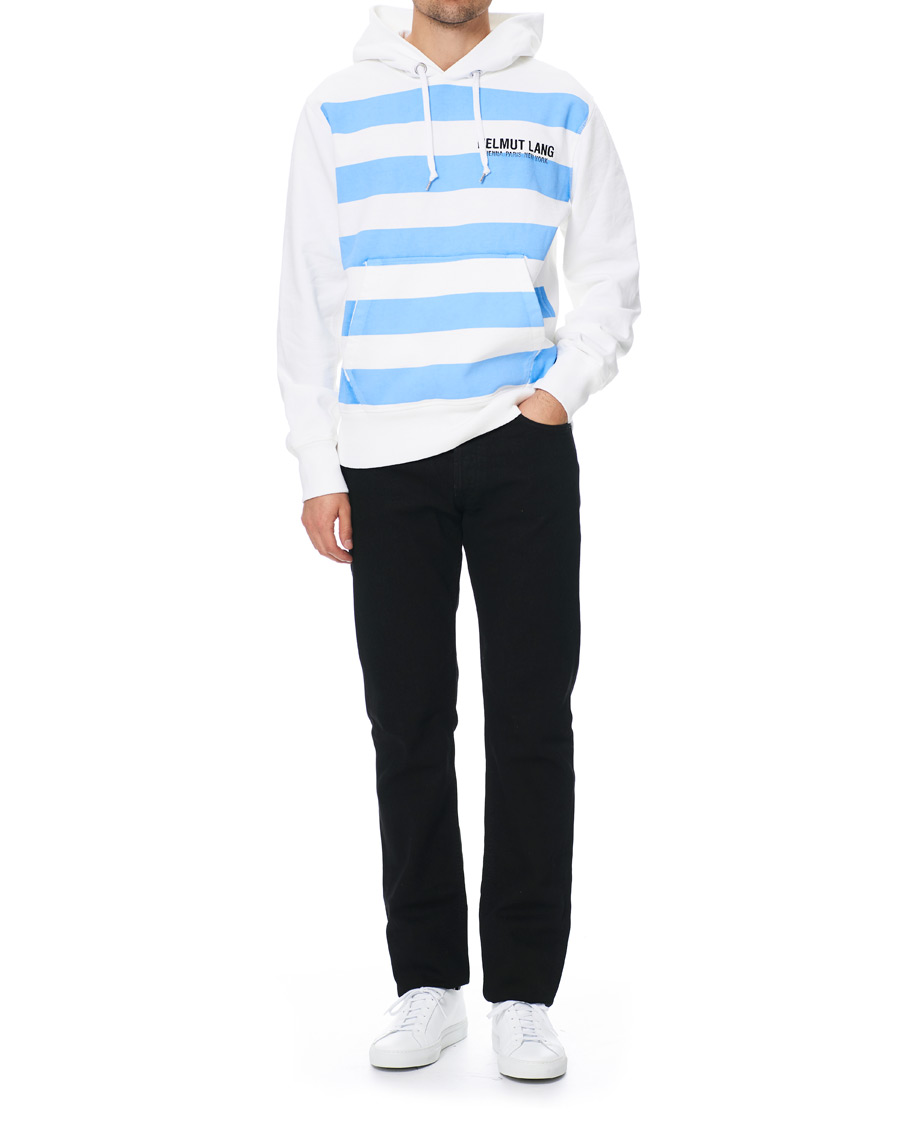 Herren | Pullover | Helmut Lang | Bars Hoodie Sweat Chalk White