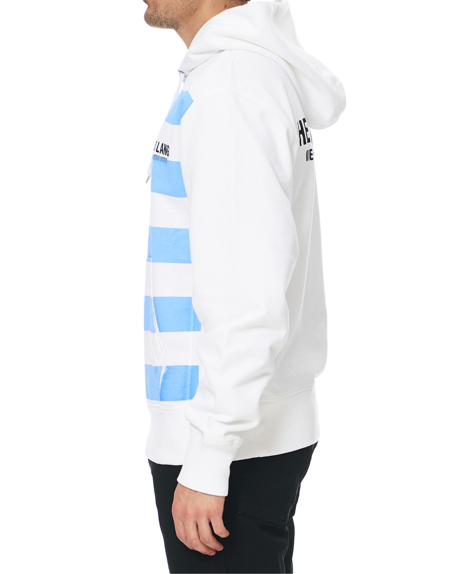 Herren | Pullover | Helmut Lang | Bars Hoodie Sweat Chalk White