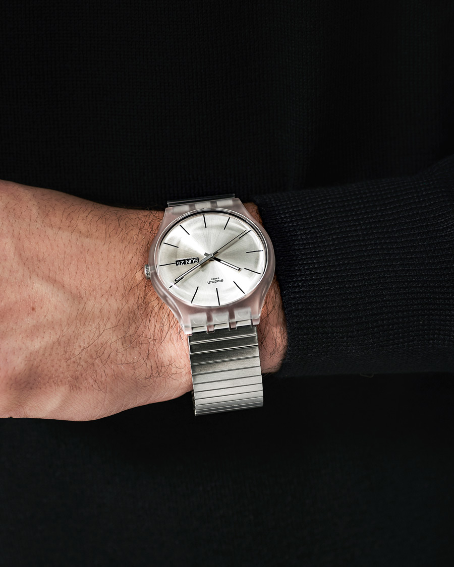 Herren | Swatch Resolution L Silver | Swatch | Resolution L Silver