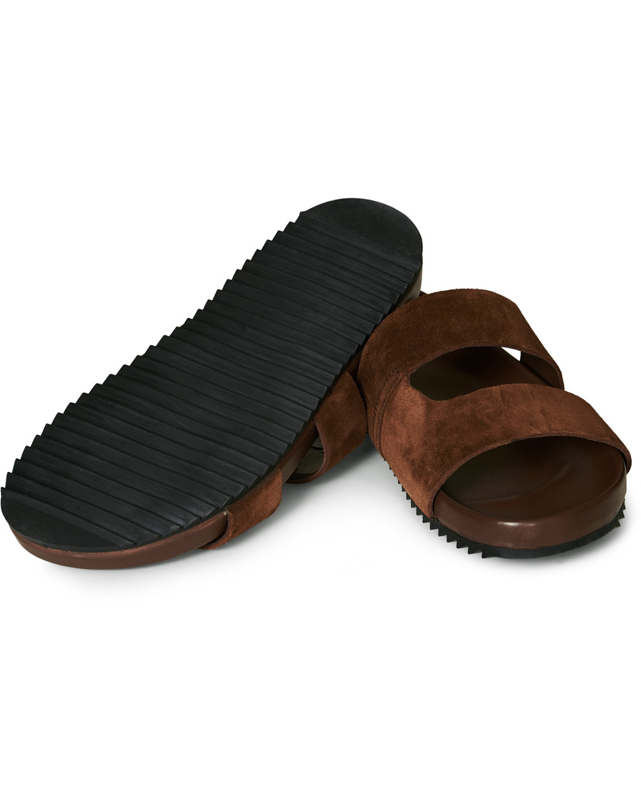 Herren | Grenson Chadwich Sandal Cigarr Suede | Grenson | Chadwich Sandal Cigarr Suede