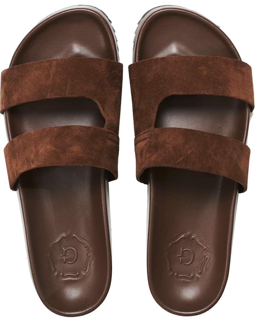 Herren | Grenson Chadwich Sandal Cigarr Suede | Grenson | Chadwich Sandal Cigarr Suede