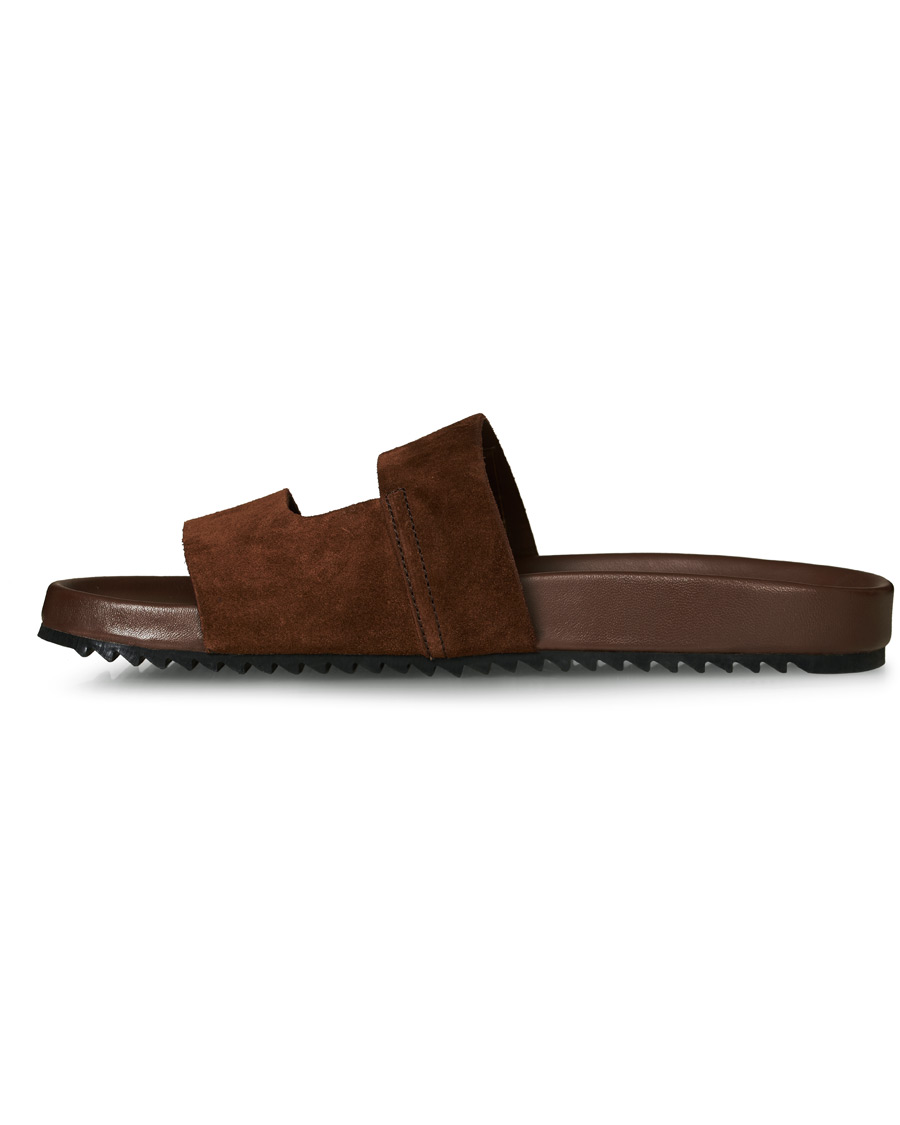 Herren | Grenson Chadwich Sandal Cigarr Suede | Grenson | Chadwich Sandal Cigarr Suede