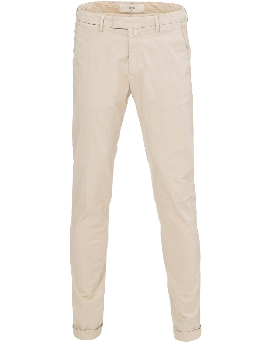 Herren | Hosen | Briglia 1949 | Slim Fit Gabardine Chinos Beige