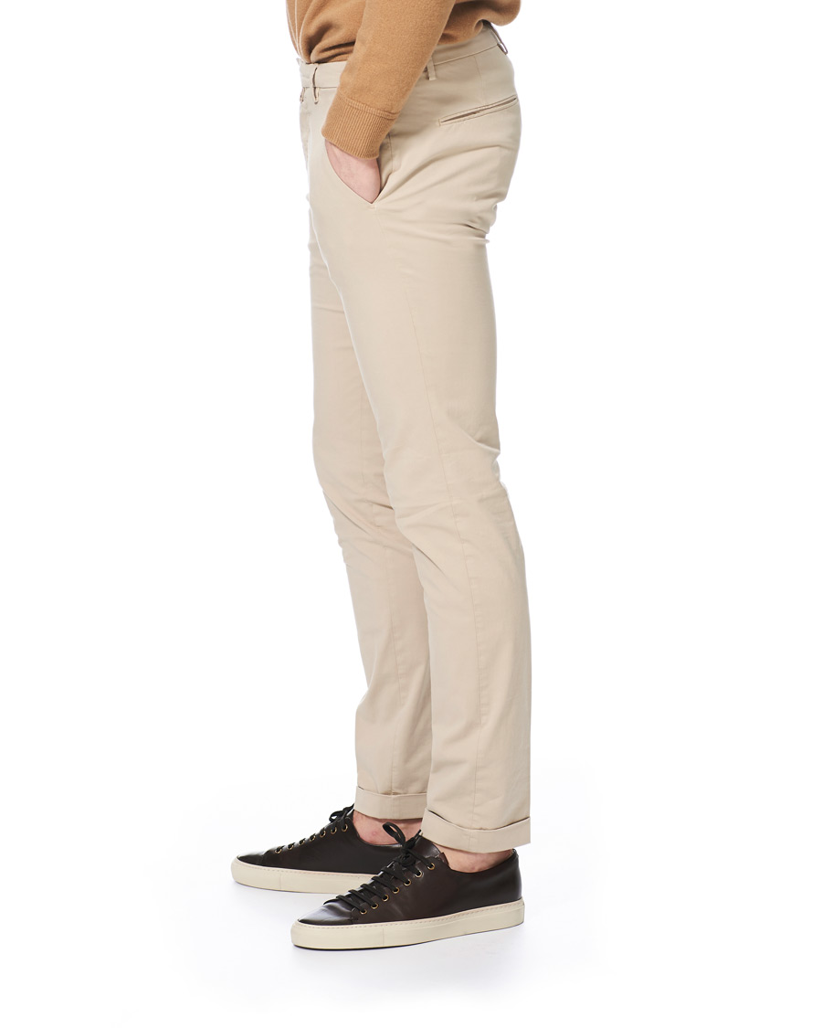 Herren | Hosen | Briglia 1949 | Slim Fit Gabardine Chinos Beige
