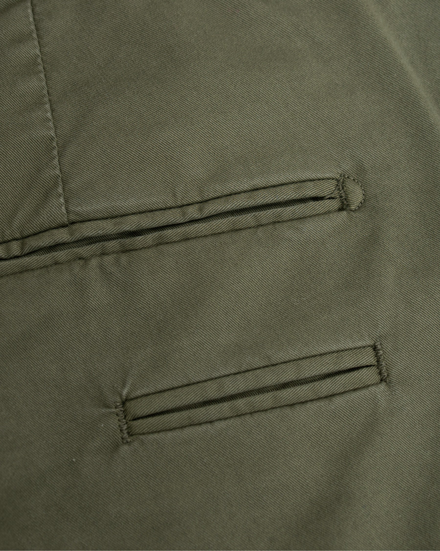 Herren | Hosen | Briglia 1949 | Slim Fit Gabardine Chinos Dark Green