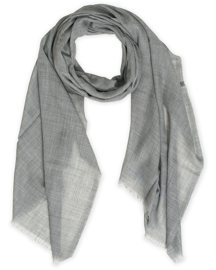 Herren | Begg & Co Wispy Cashmere Scarf Mid Grey | Begg & Co | Wispy Cashmere Scarf Mid Grey