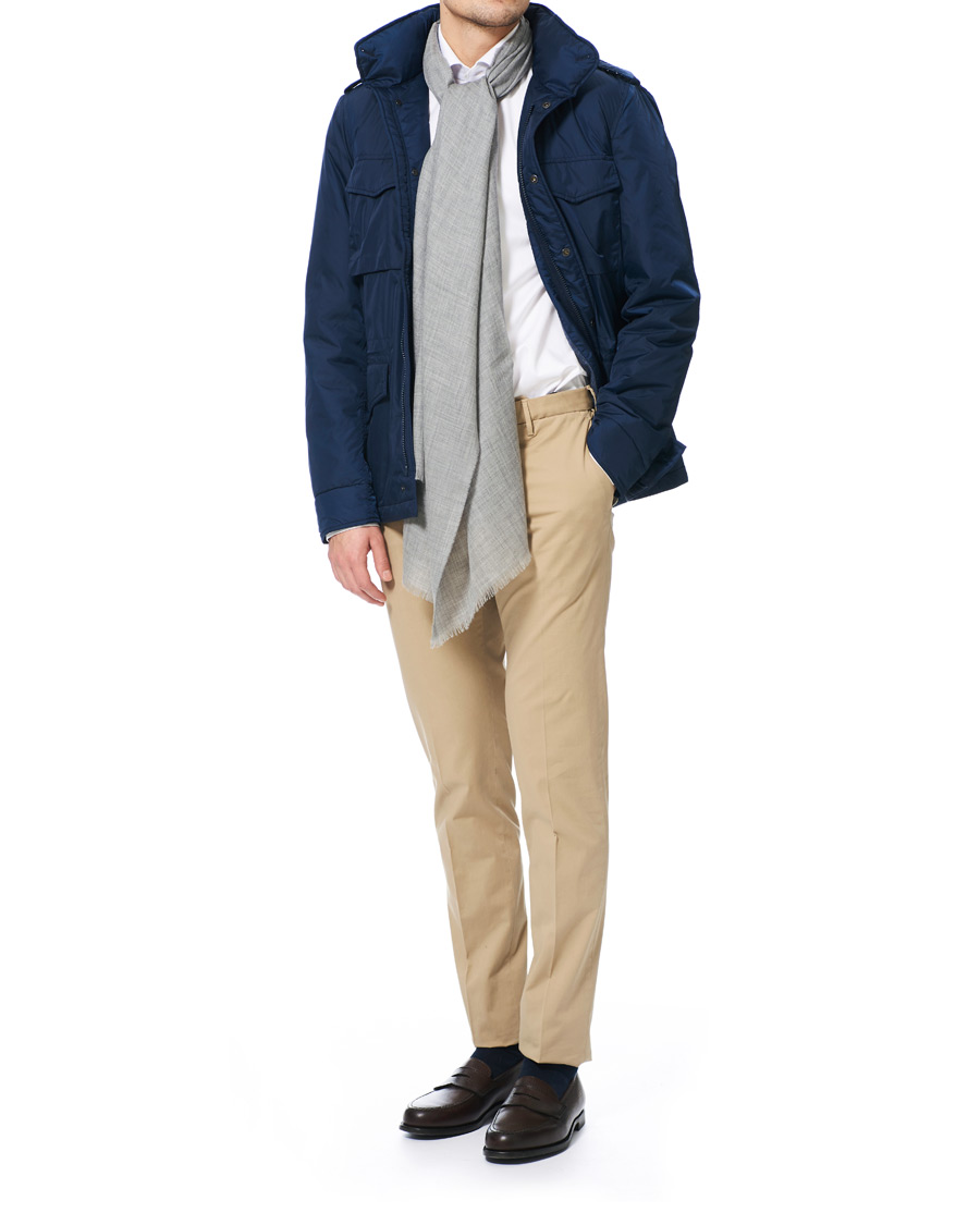 Herren | Begg & Co Wispy Cashmere Scarf Mid Grey | Begg & Co | Wispy Cashmere Scarf Mid Grey