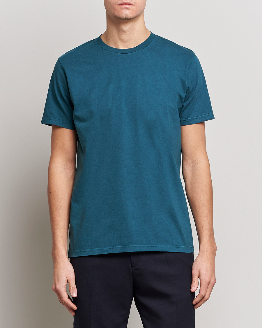 Herren | T-Shirts | Colorful Standard | Classic Organic T-Shirt Ocean Green